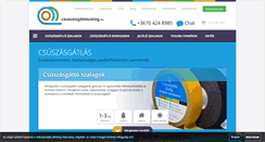 Desktop Screenshot of csuszasgatloszalag.hu